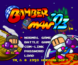 Bomberman '93 (USA) Screenshot